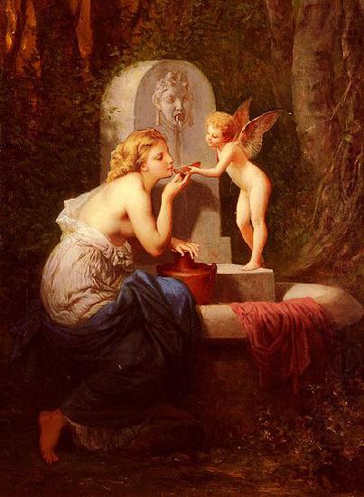 At The Fountain, Henri-Pierre Picou